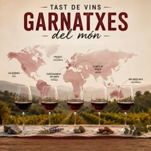TAST DE VINS: GARNATXES NEGRES DEL MÓN 22/10/26